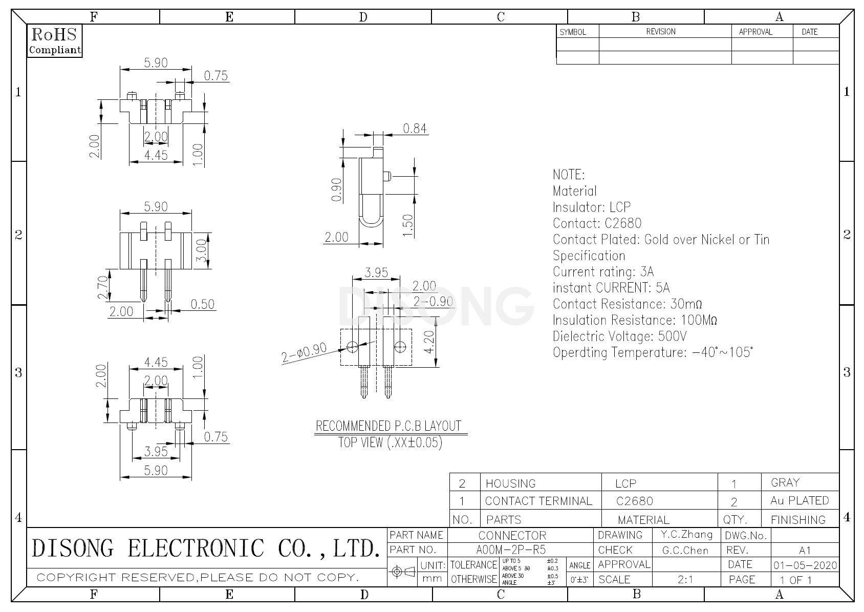 公座A00M-2P-R5(图1)