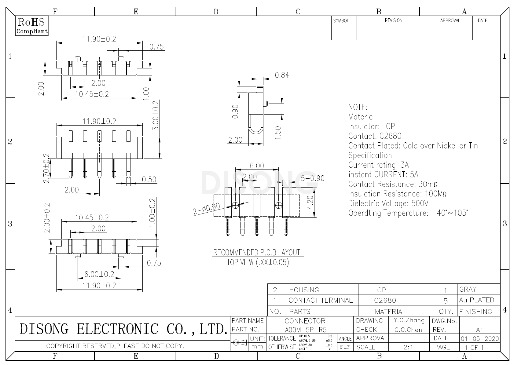 公座A00M-5P-R5(图1)