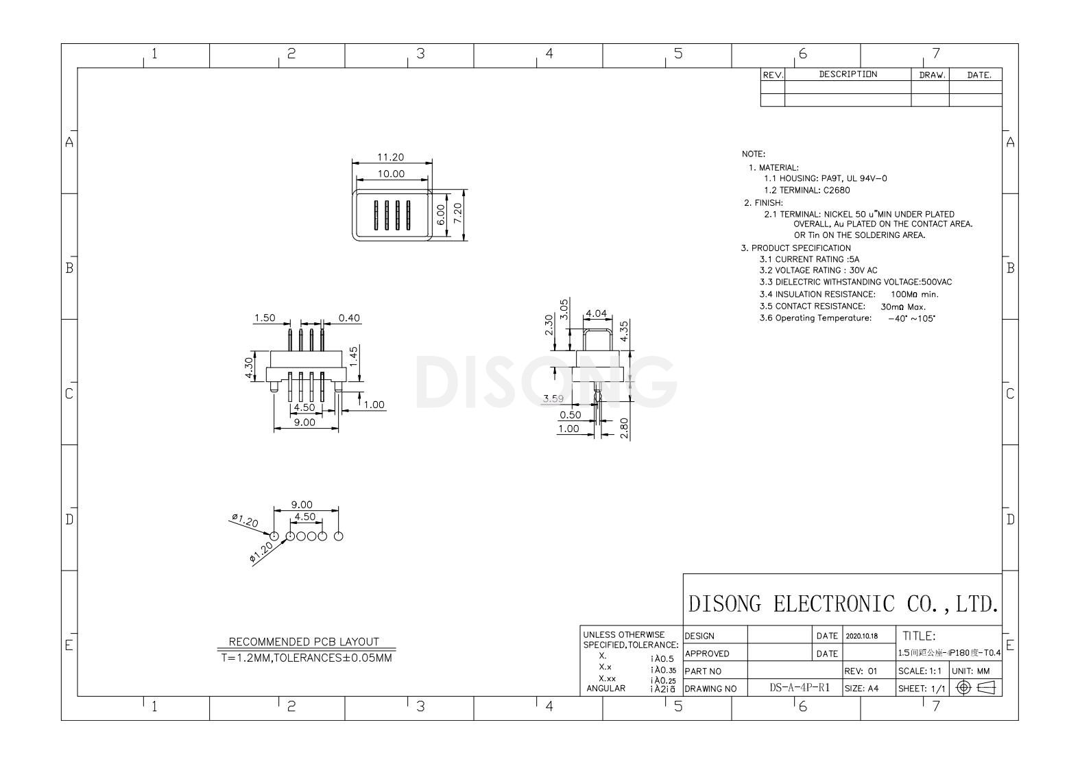 公座DS-A-4P-R1(图1)